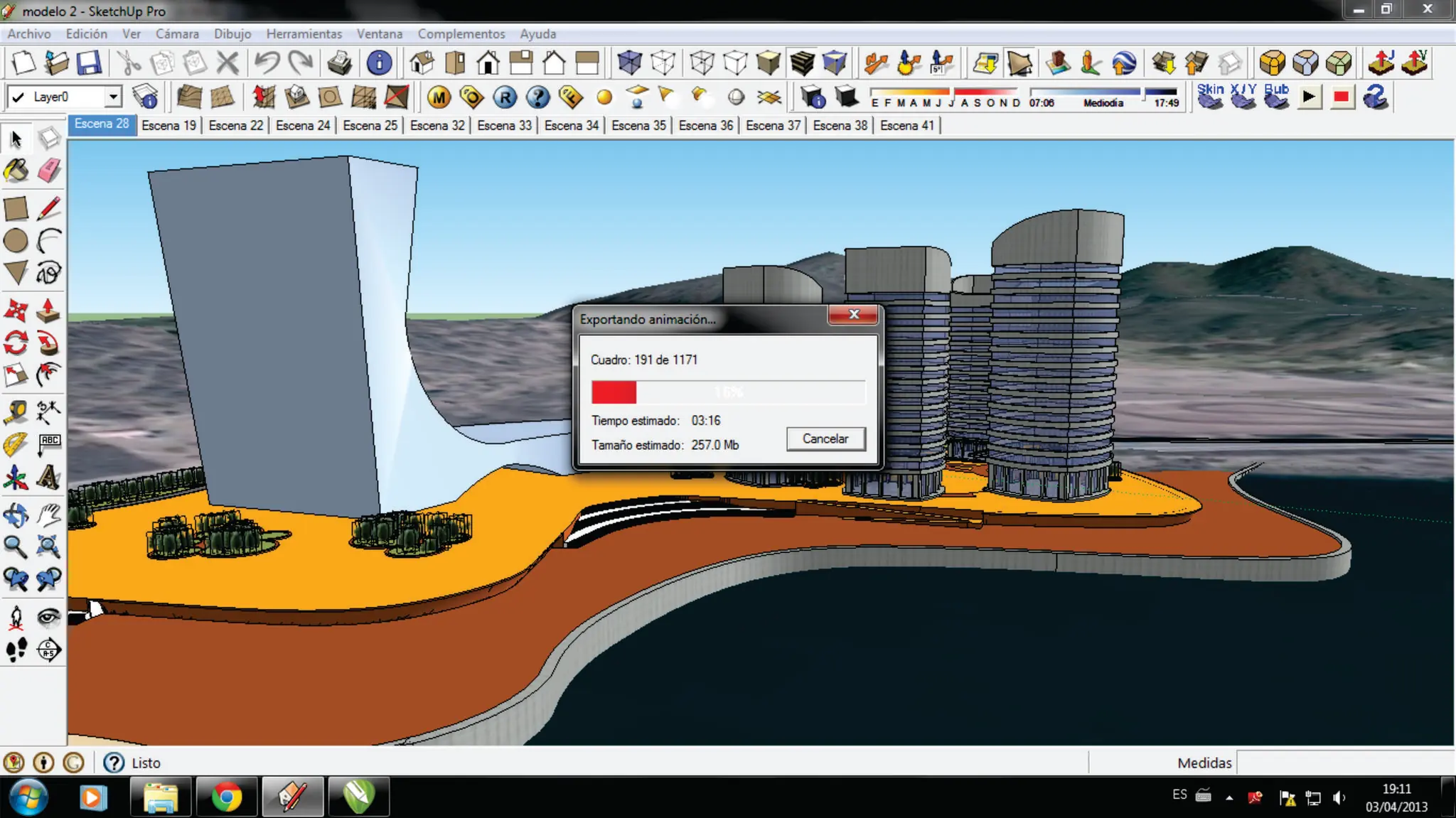 exportar animacion hd