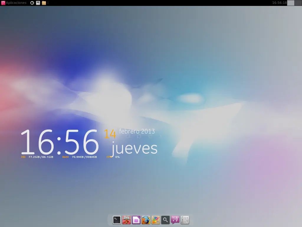 Mi desktop [Debian + XFCE]