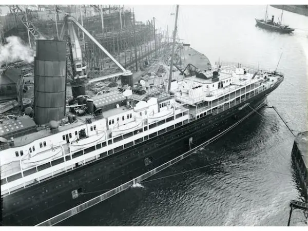 El hundimiento del Lusitania