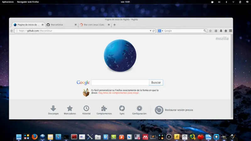 firefox night