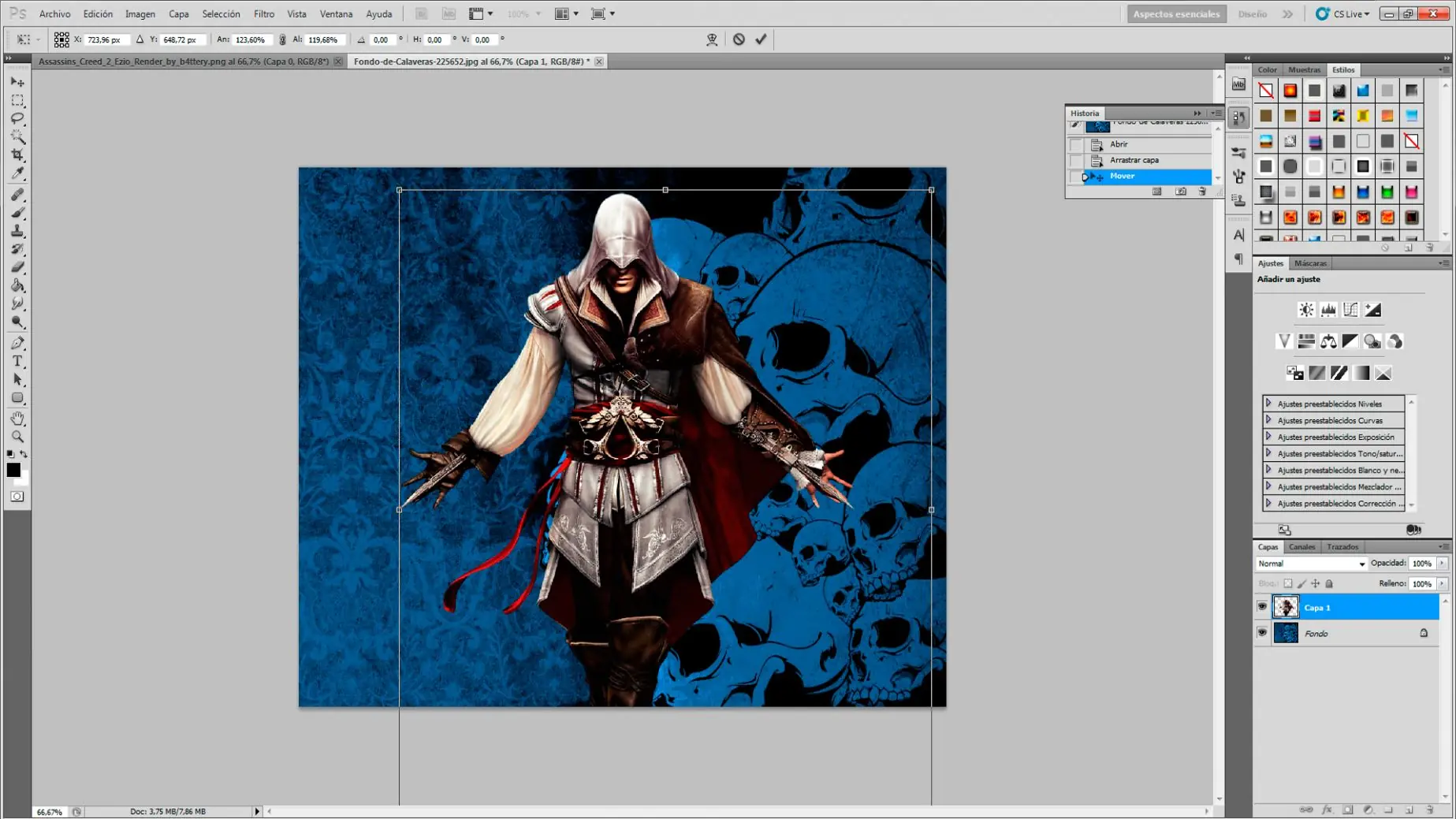 Efecto Gaussiano [Photoshop]MINI-TUTO