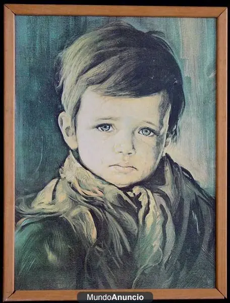 El cuadro del niño llorando(creepypasta)