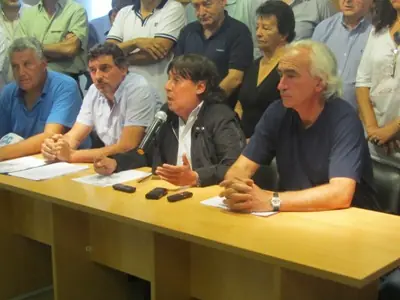 El paro democratico de Micheli...