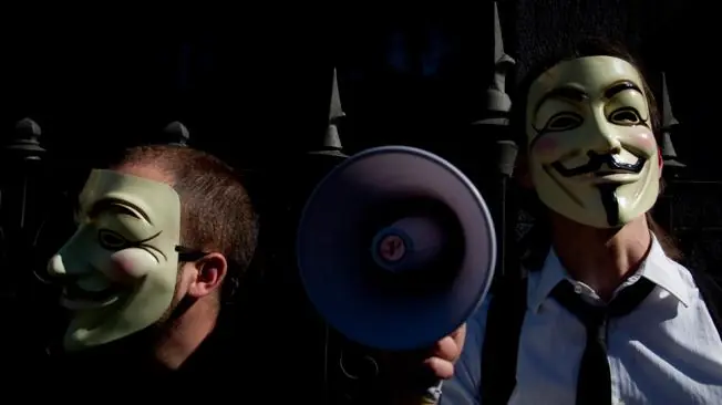 Operativo contra "Anonymous"
