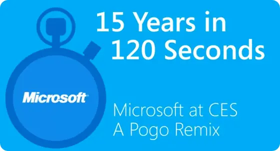 CES 2012 Microsoft: Exclusivo Pogo Remix