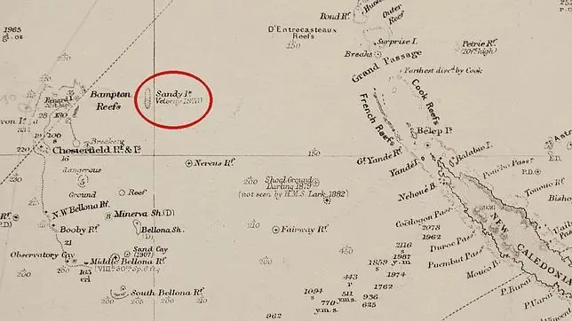 El origen de la isla fantasma del Pacífico Sur