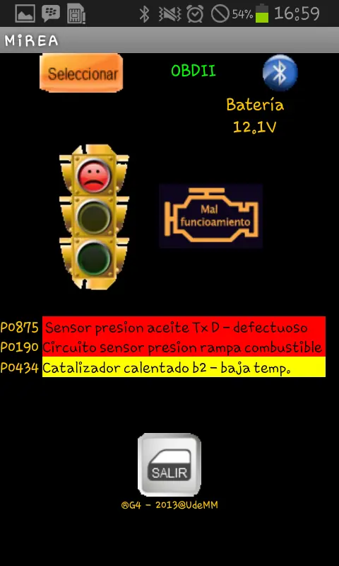 App de android para escanear el auto