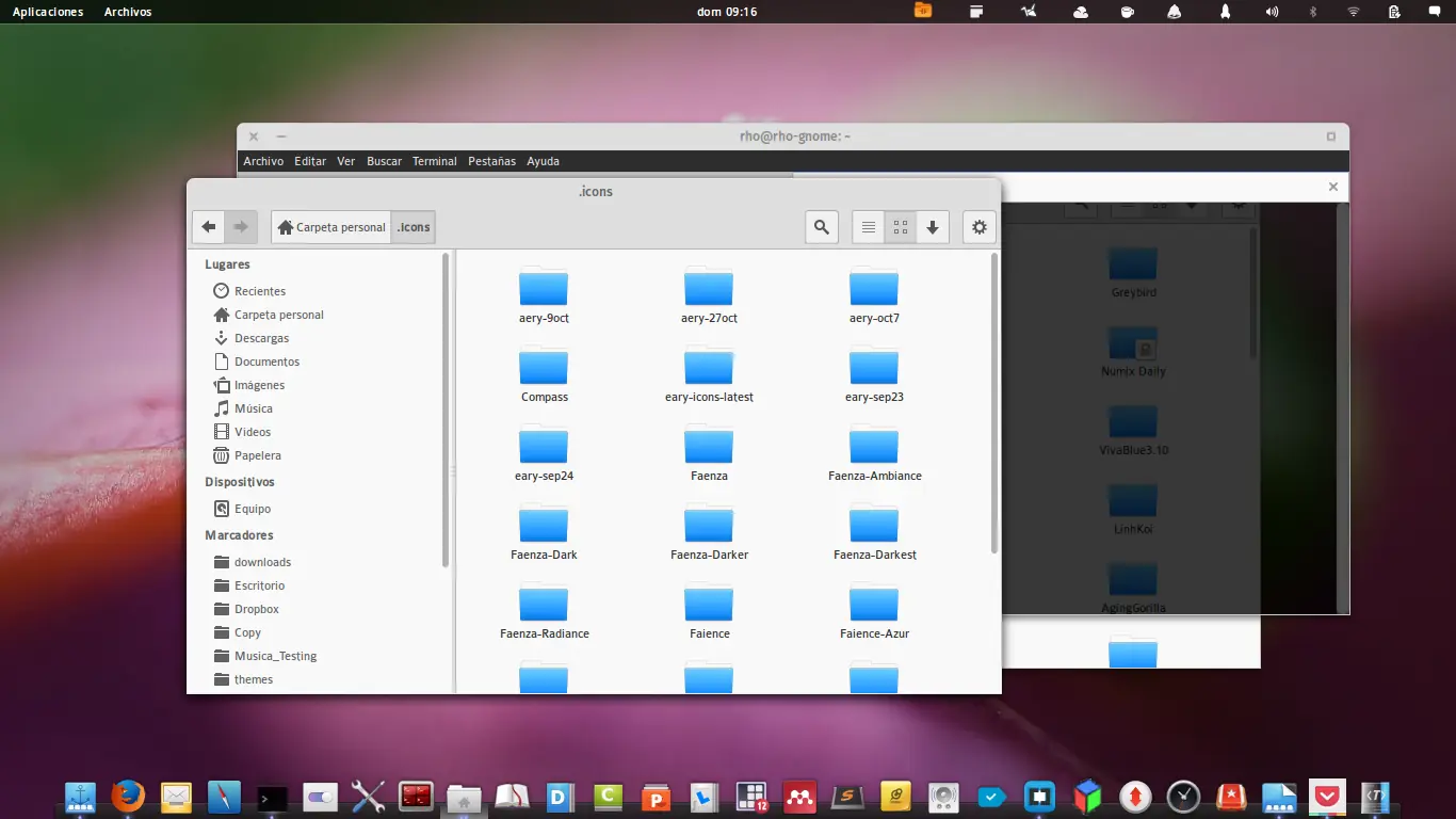 Blumix V0.1: mod de Numix celestito :)