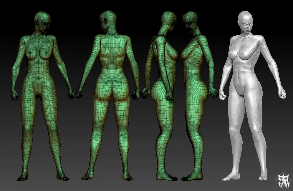 Creacion de personaje 3D "Inquisidora" by TidegeR