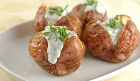 Papa rellena a la americana