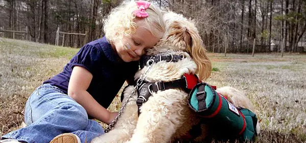 Vive gracias a su perro