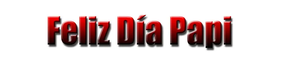 Feliz día papá
