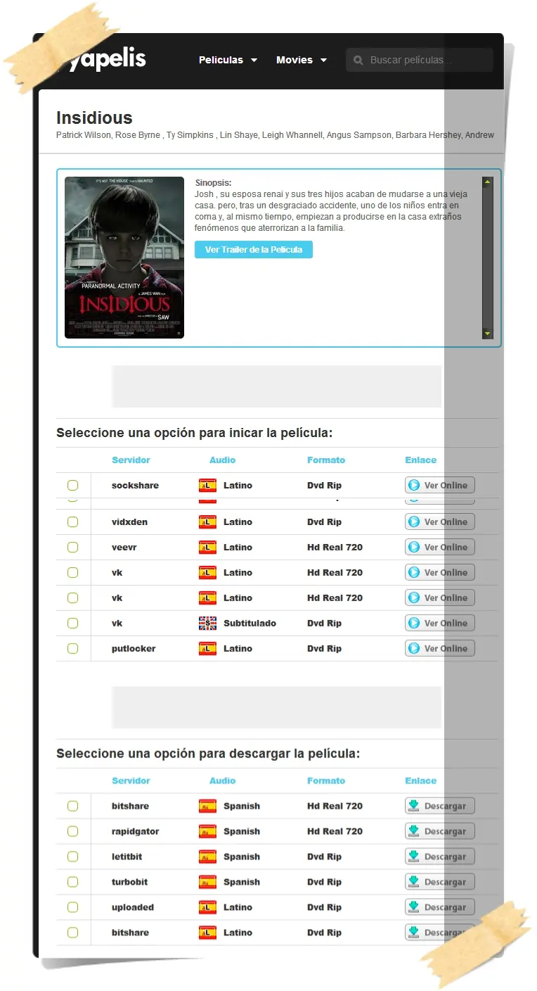 peliculas