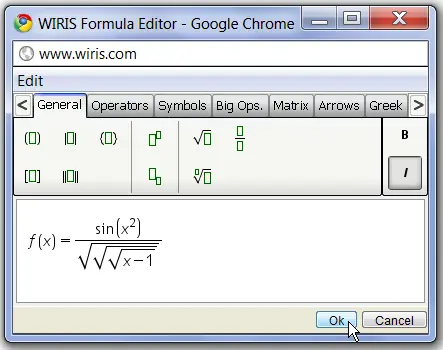La calculadora on-line