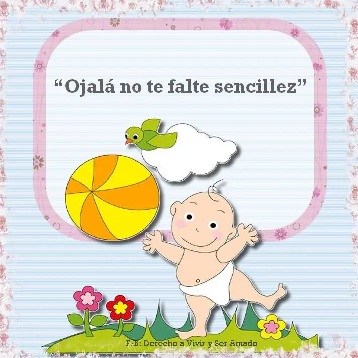 Ojalá no te falte sencillez
