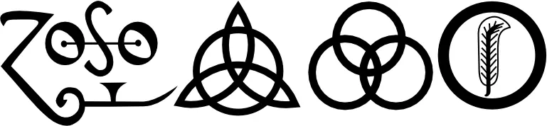 Led Zeppelin y el misterio de los simbolos