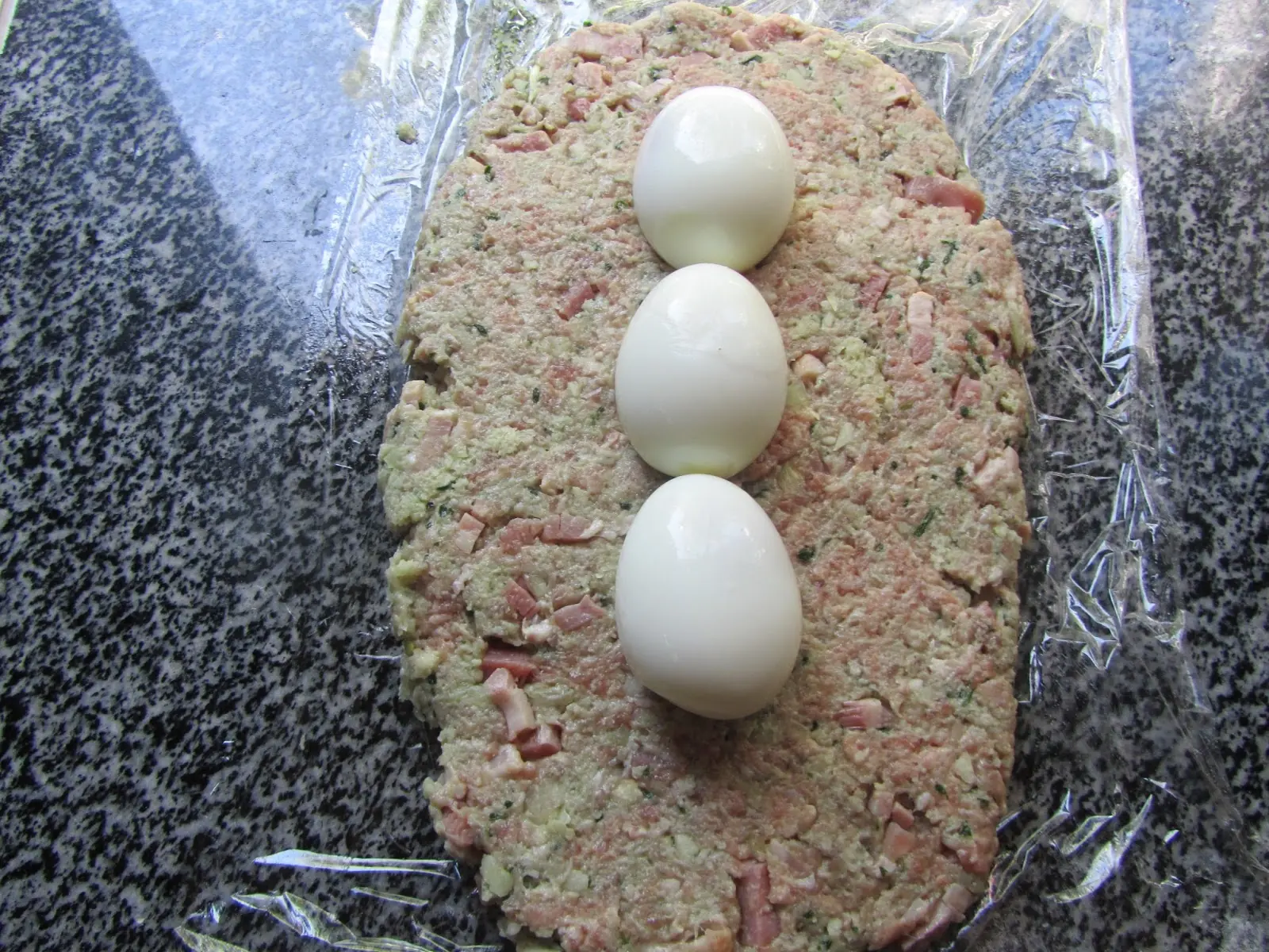 arrollado de carne picada