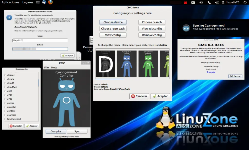 CMC ahora con interfaz gráfica para Ubuntu