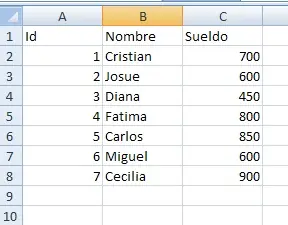 Agregar y Buscar Datos en Excel C# - VB.Net