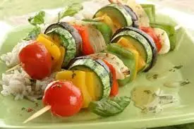 Brochetas Vegetales