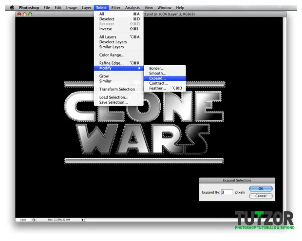 [Photoshop] Efecto De Texto Star Wars