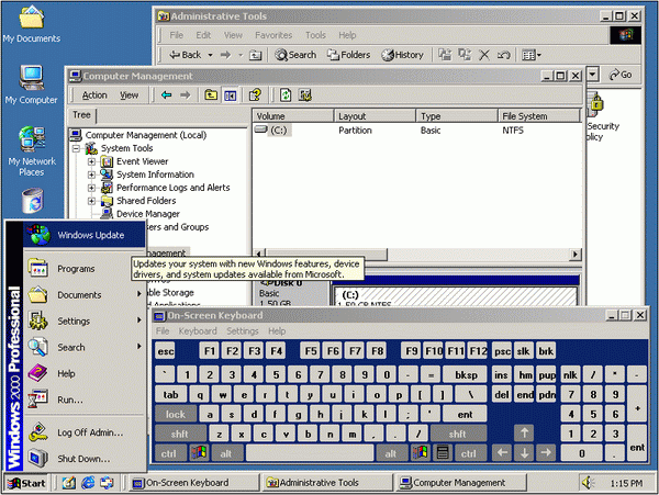 evolucion de windows