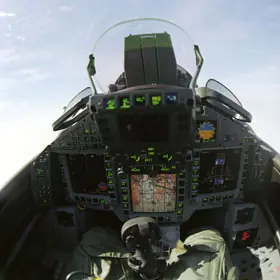 Eurofighter Typhoon cockpit!.