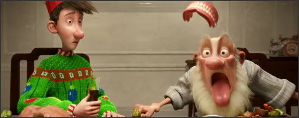 El tráiler oficial de la apuesta animada de Arthur Christma