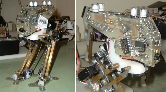 MiniMechadon: Robot bípedo que aprende