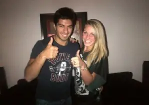 Suárez agradeció el apoyo de la hinchada