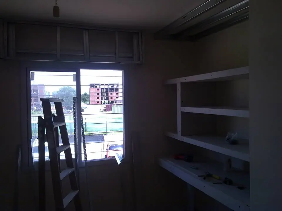 Estaba al pedo y remodele un Departamento.