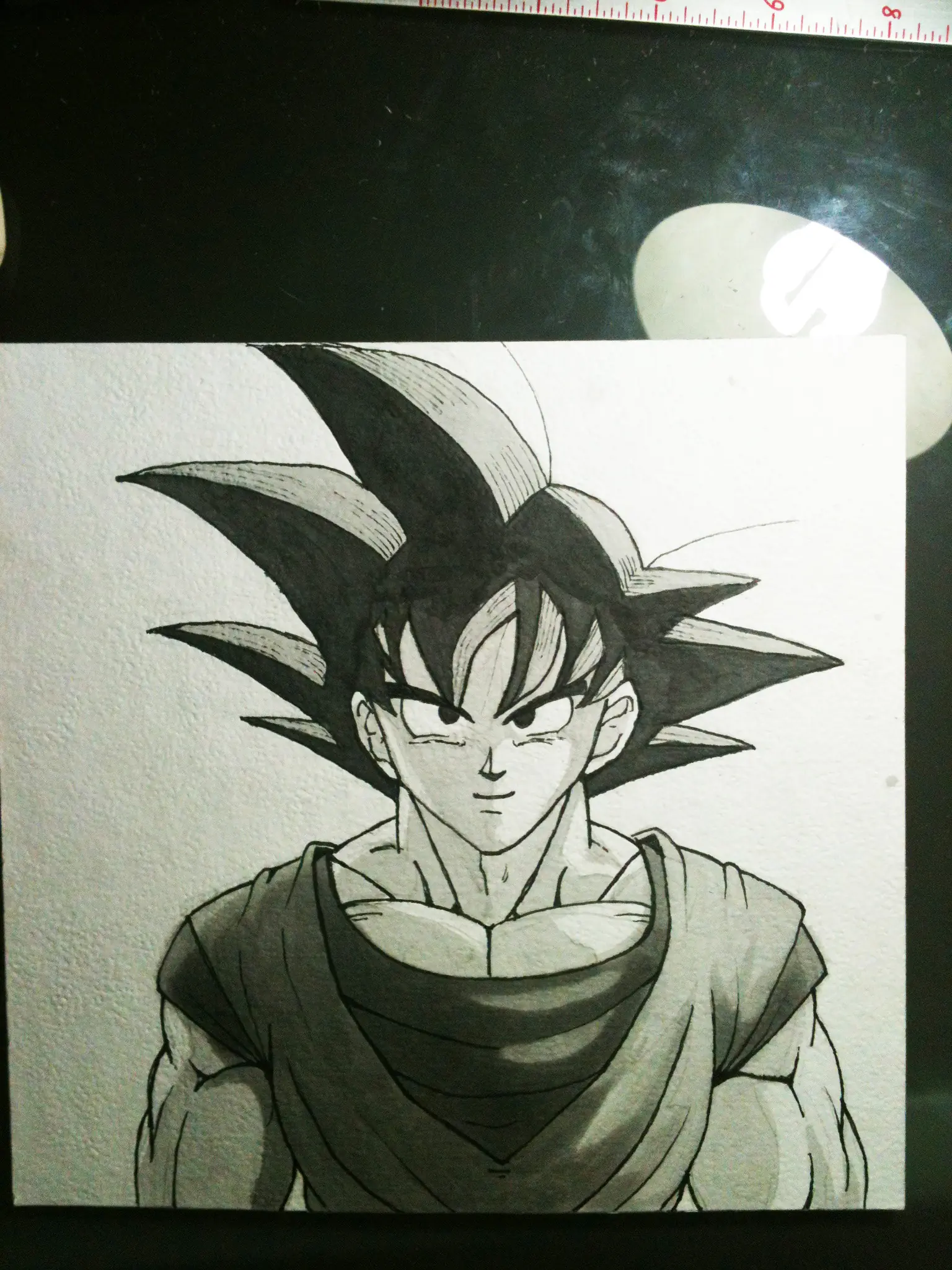 Como dibujar a Goku