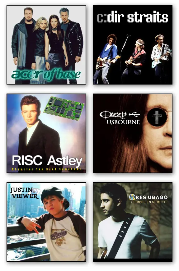 Músicos PC: ¿Y si fueran informáticos?