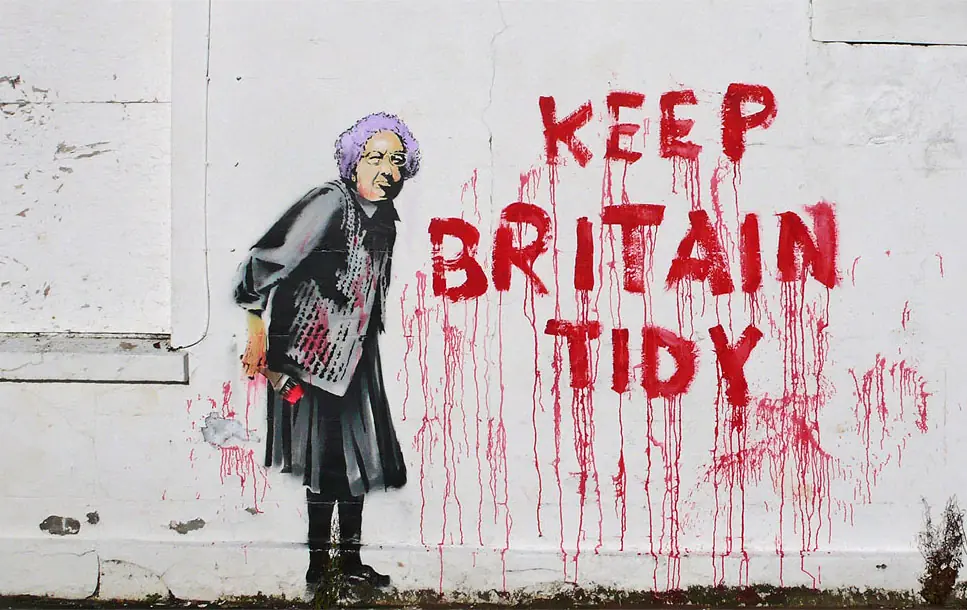 Las 50 mejores obras urbanas de Banksy