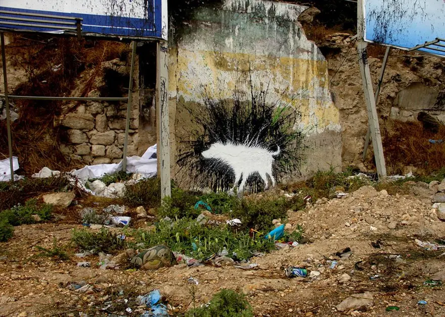 Las 50 mejores obras urbanas de Banksy