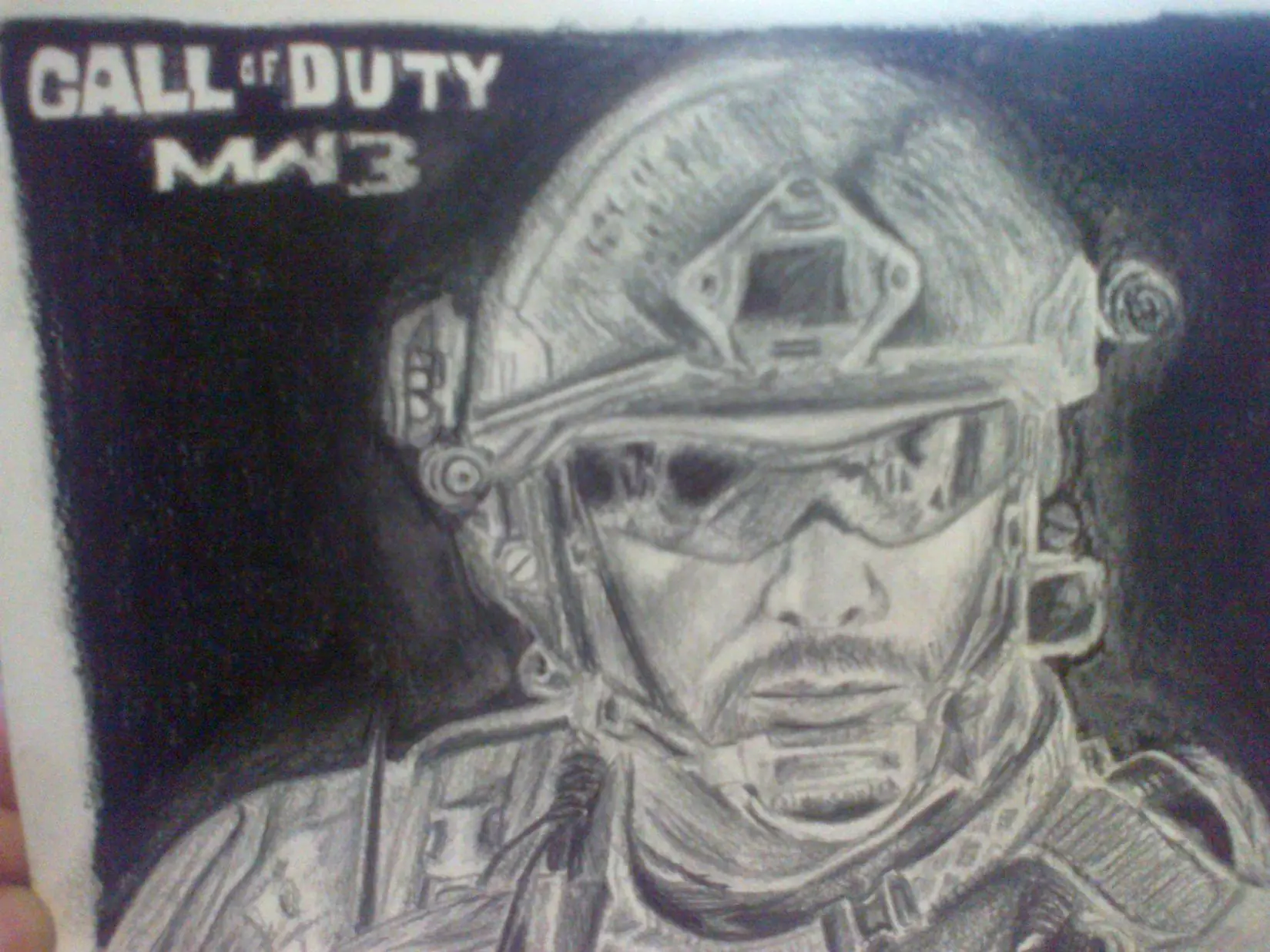 mi dibujo de Call of Duty