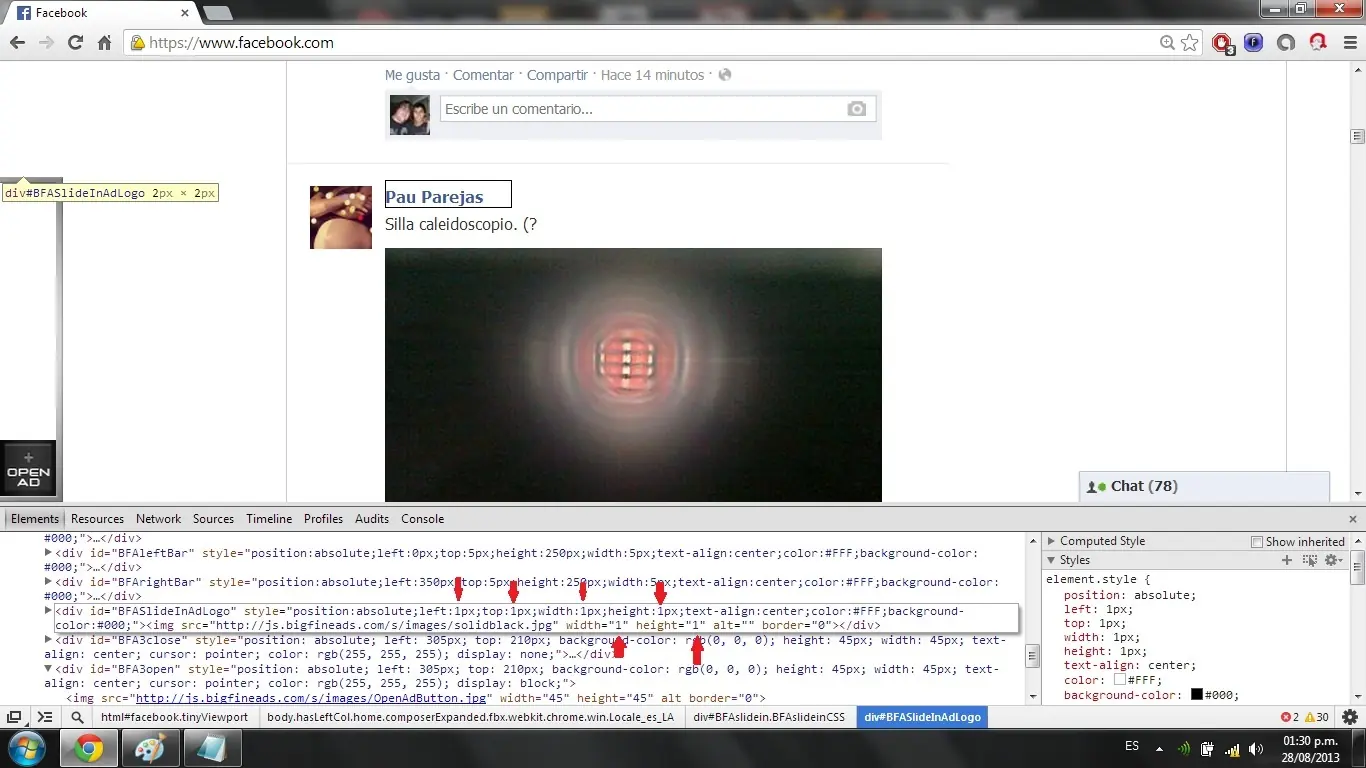 Como sacar publicidad de facebook?