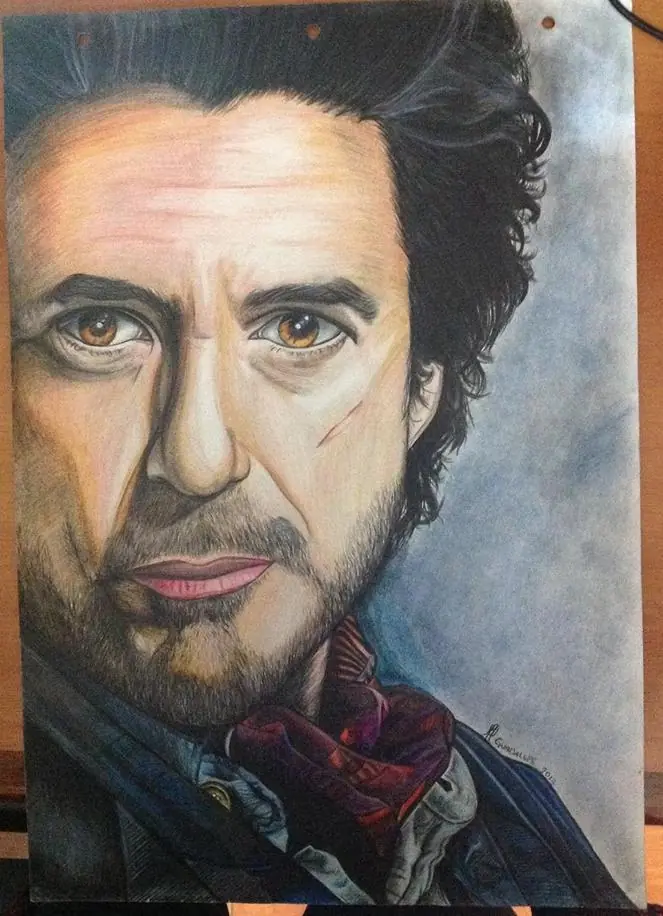 [Dibujo] Sherlock Holmes, mi primer dibujo realista (Proceso