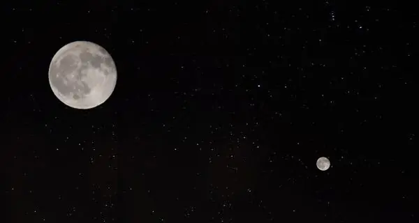 Nuestra Luna también tenía su propia Luna