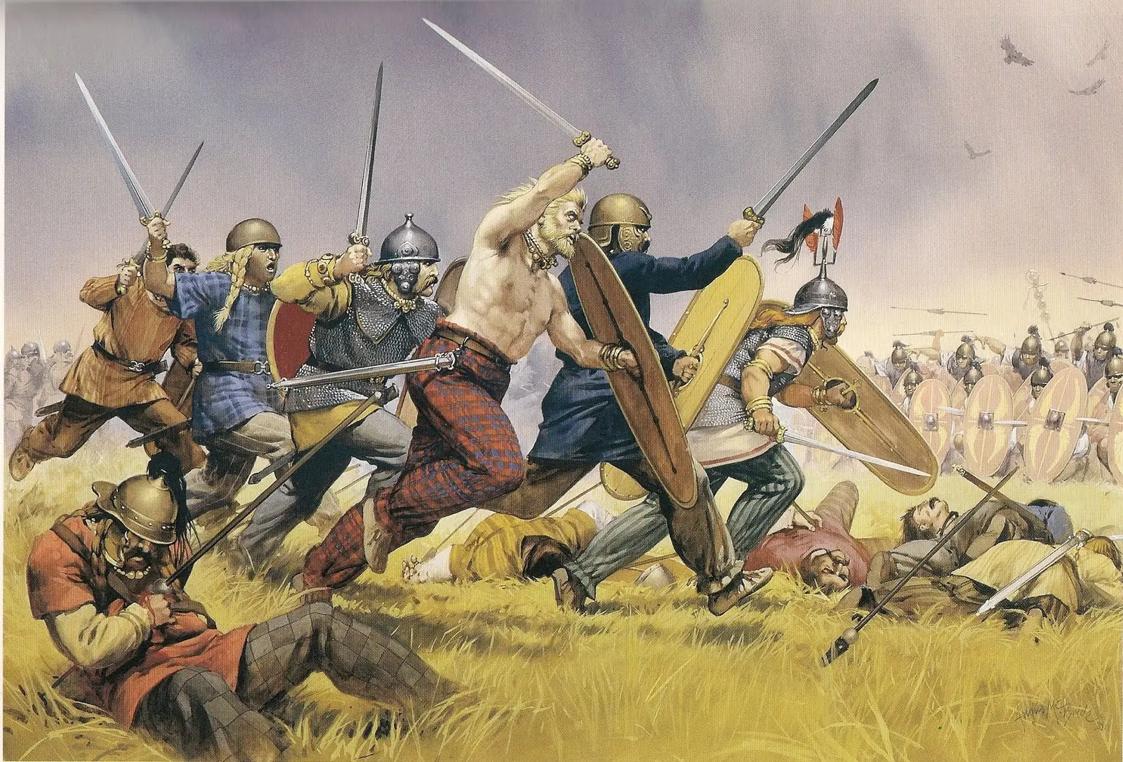 El ejercito celta