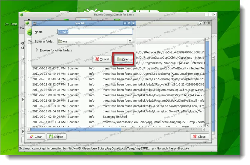 Dr.Web Live USB yDr.Web Emergency System Recovery