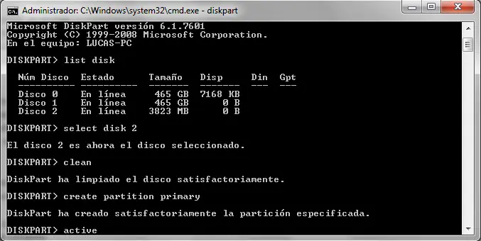 Crear USB Booteable (MS-DOS) Hecho por mi