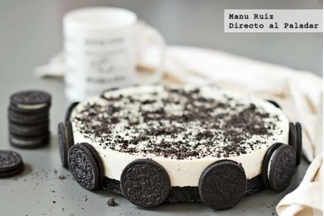 Torta de Chocolate blanco y Galletas oreo