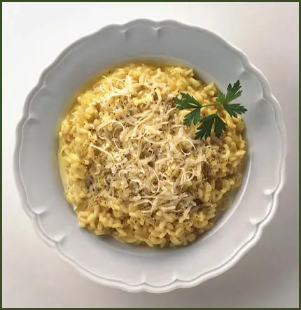 Risotto a la Milanese