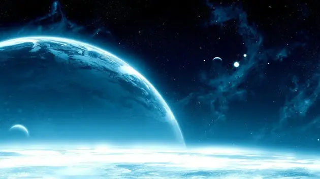 Planetas cubiertos con océanos infinitos