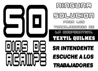 50 dias y el Intendente de Quilmes sigue del lado del Patró