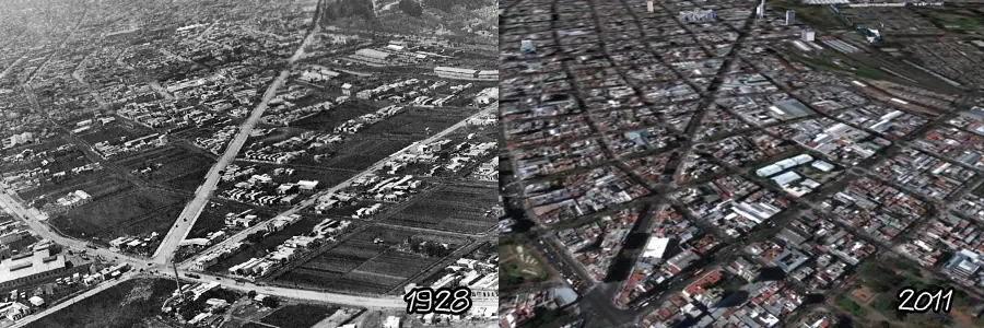 Buenos Aires desde arriba y en el tiempo