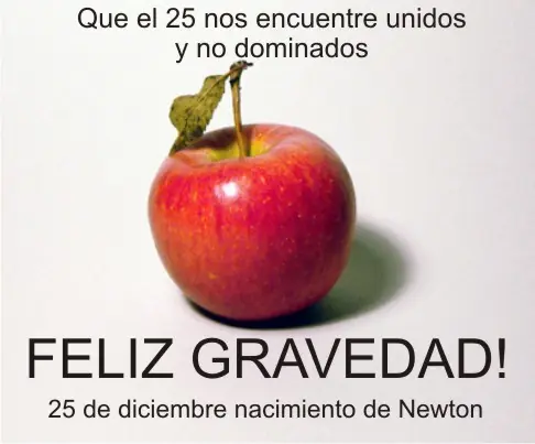 Feliz día de la gravedad