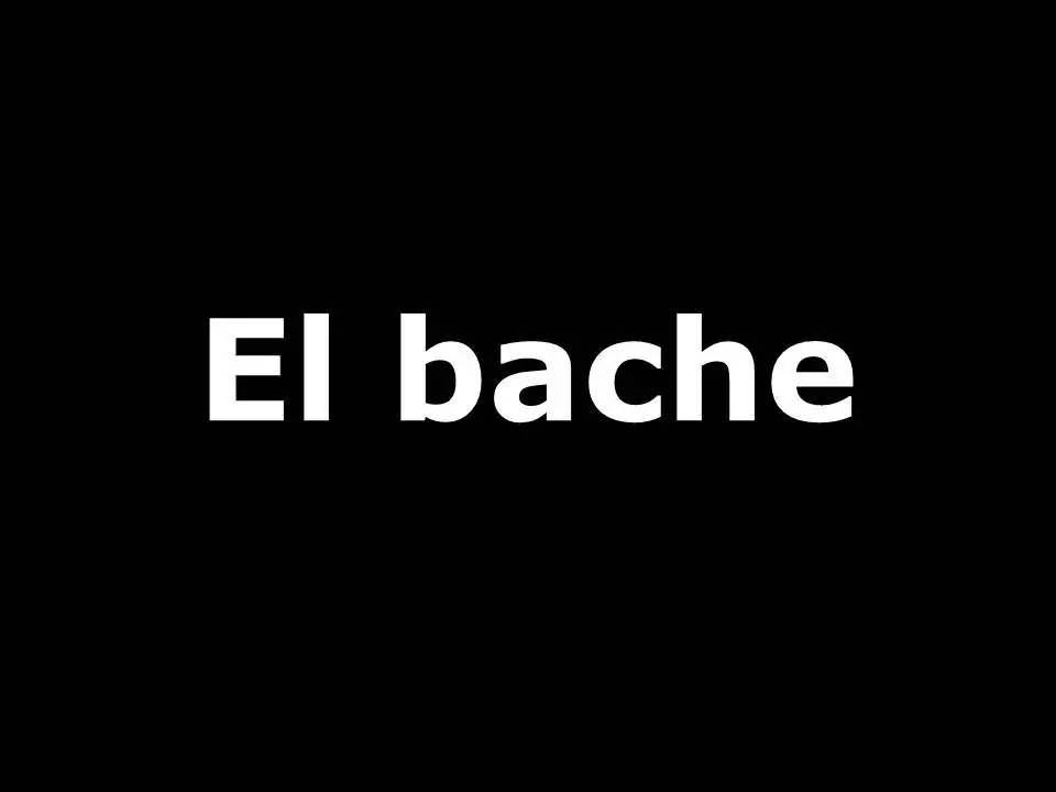 El bache