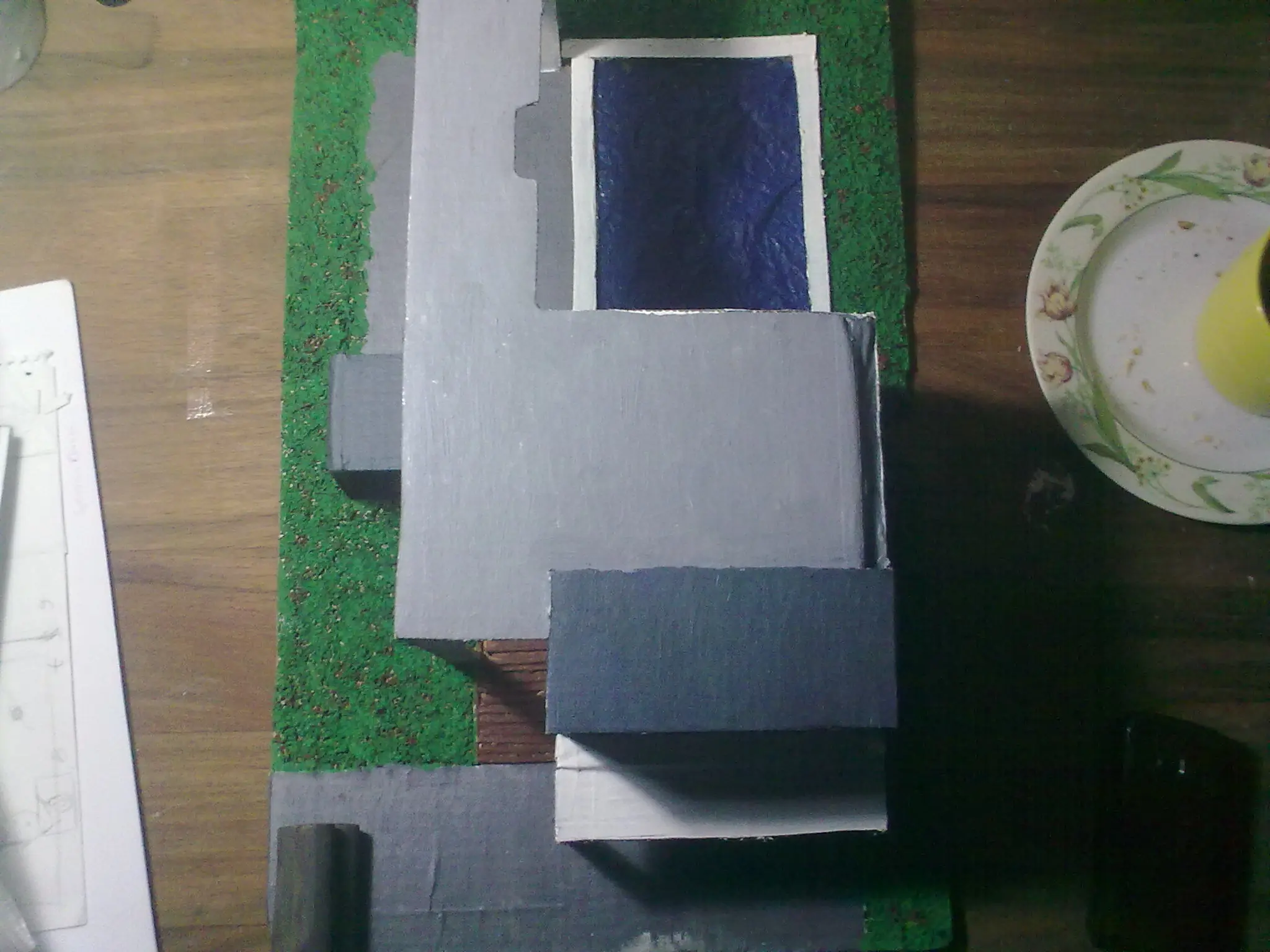 Te Muestro Mi Maqueta De Cartón Minimalista